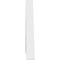 Ekena Millwork Pitch Preston Architectural Grade PVC Gable Pediment, 36"W x 7 1/2"H x 1"P (5/12) GPP036X008X100PRE - alternate 3